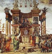 Filippino Lippi The Hl. Philippus and the dragon painting